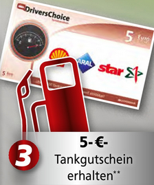 5€ Tankgutschein für Kauf von Produkten im Wert von 10€ (got2b, taft, Schauma, Diadem, Poly Palette) bei real,-