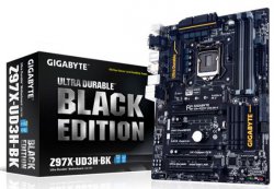 Das Gi­ga­byte GA-Z97X-UD3H-BK Mainboard mit Sockel 1150 für nur 114,90€ + Versand @getgoods.de [idealo:144€]