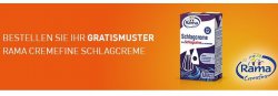 Gratis Muster Rama Cremefine Schlagcreme @unileverfood-solutions.de