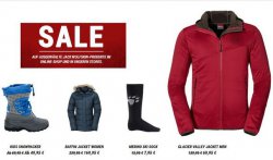 Jack-Wolfskin.de Sale mit bis zu 50% Rabatt auf ausgewählte Artikel + 10€ Gutscheincode