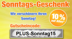 10% Rabatt mit Gutscheincode auf ALLES für nur zwei Tage @Plus.de