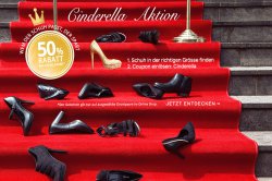 Cinderella Aktion: 50% Rabatt auf ausgewählte Paare mit Coupon @Deichmann