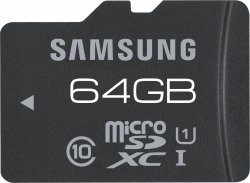 Samsung Pro microSDXC 64GB Class 10 UHS-I MB-MGCGB für 19,90 € + VSK (30,85 € Idealo) @one-telecom.de