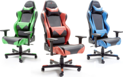 DXRacer Chefsessel R-Serie Gaming Chair in 3 versch. Farben für 149,95 € (386,00 € Idealo) @Plus