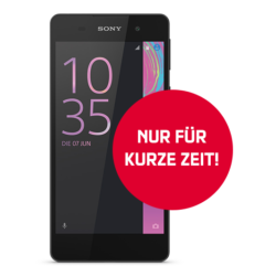 o2 Smart Surf mit 50 Minuten, 50 SMS und 1GB LTE+ Sony Xperia E5 für 7,99€ mtl. @Mobilcom