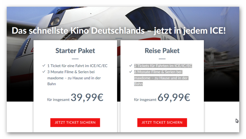 Deutsche Bahn durch ganz Deutschland 1 Ticket für 39,99€ oder 2 Tickets