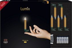 Amazon: KRINNER Lumix Premium Gold 75443 kabellose Christbaumkerzen Starter Kit für nur 24,66 Euro statt 59,95 Euro bei Idealo
