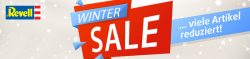 Revell – Winter Sale + 10 Euro Rabatt mit 50 Euro MBW auf Alles