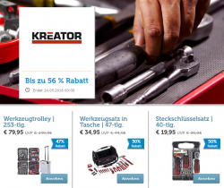 Kreator Werkzeuge im Flash-Sale @iBOOD z.B. VDE-Schraubendrehersatz 7-teilig für 27,90 € (39,90 € Idealo)