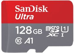 SanDisk Ultra 128 GB microSDXC UHS-I-Karte mit SD-Adapter für 12,99 € (17,94 € Idealo) @Amazon & Media-Markt