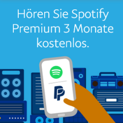 PayPal: 3 Monate Spotify 29,97 Premium Euro Liveshopping-Aktuell - kostenlos statt