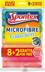 Amazon: Spontex Microfibre 8+2 Mikrofasertücher ab nur 4,74 Euro statt 9,19 Euro bei Idealo