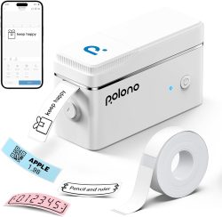 Amazon: POLONO P31s Bluetooth Etikettendrucker für iOS und Android mit Gutschein für nur 12,99 Euro statt 25,99 Euro