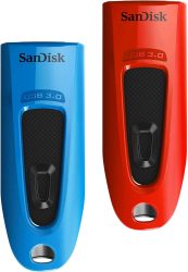 2er Pack SanDisk Ultra USB 3.0 64 GB Flash- Laufwerke für 12,99 € (21,20 € Idealo) @Amazon