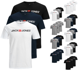 3er Pack JACK & JONES Herren T-Shirts für 27,99 € (34,85 € Idealo) @eBay