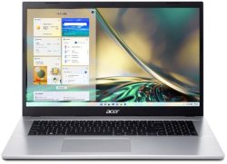 Acer Aspire 3 (A317-54-55ZQ) 17,3 Zoll Full HD, IPS, Intel Core i5-1235U, 8GB RAM, 512GB SSD für 456,99 € (537,45 € Idealo) @Notebooksbilliger