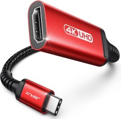Amazon: JSAUX USB-C auf HDMI Adapter [4K@60Hz] für 7,49€ statt 14,99€ (durch 2 Coupons)