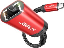 Amazon: JSAUX USB-C > RJ45 (Netzwerkbuchs) für 9,65€ statt 13,59€