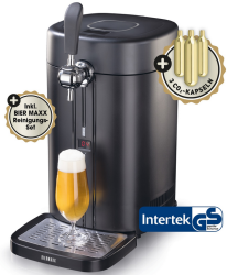 Bier Maxx Bierzapfanlage mit CO2-Kapsel für 105,94 € (135,85 € Idealo) @Netto