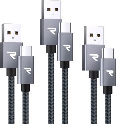 Amazon: 3er Pack RAMPOW USB C Schnellladekabel 1M+1M+2M mit Coupon für nur 5,99 Euro statt 9,99 Euro