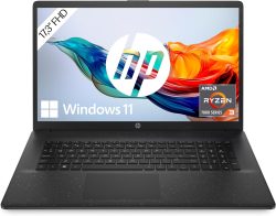 HP 9R3M5EA Notebook mit 17,3 FHD, AMD Ryzen 3 7320U, 8GB DDR5 RAM, 512GB SSD, Win11 für 379 € (433,99 € Idealo) @Amazon