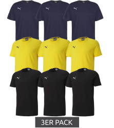 Outlet46: 3er Pack Puma TeamGOAL 23 Casual T-Shirts 100% Baumwolle für nur 29,99 Euro statt 40,29 Euro bei Idealo