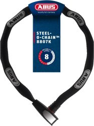 ABUS Steel-O-Chain 8807k/110 Kettenschloss aus gehärtetem Stahl mit ABUS-Sicherheitslevel 8 für 31,71 € (44,93 € Idealo) @Amazon