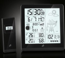 AURIOL Funk-Wetterstation mit Funkuhr inkl. Außensensor für 15,94 € (22,28 € Idealo) @Lidl